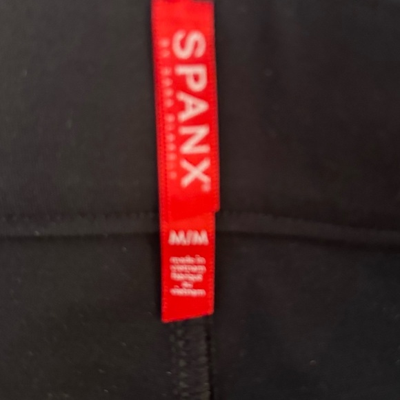SPANX The Perfect Pant 20202R Black Stretch 4-Pocket Pull-On Pants Size M - Picture 8 of 10